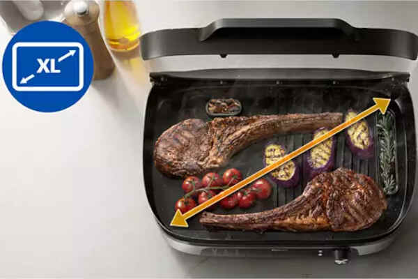 Elektryczny grill kontaktowy Philips HD6212/90